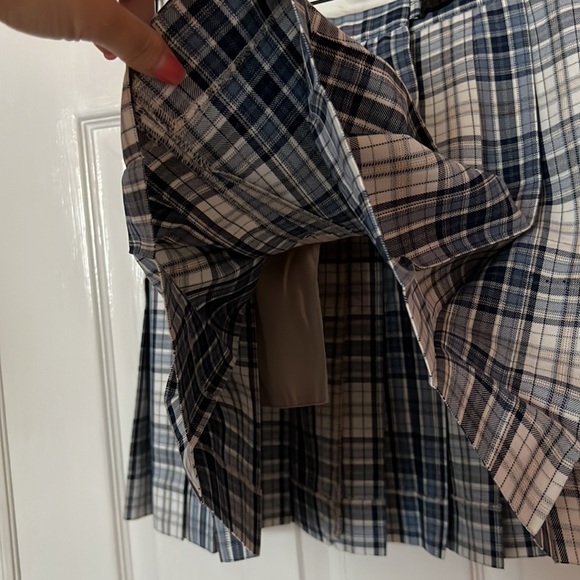 Japanese High School Uniform Plaid Skirt Waist 27 - Picture 6 of 6